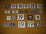 oud emaille huisnummer 19 ook 20 21 22 23 24 25 26 27 28 29, Antiek en Kunst, Antiek | Emaille, Ophalen of Verzenden