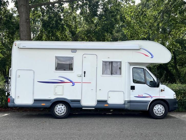 Te koop: Alkloof Camper Challenger 163, Caravans en Kamperen, Campers, Particulier, tot en met 6, Alkoof, Challenger, Fiat, Diesel