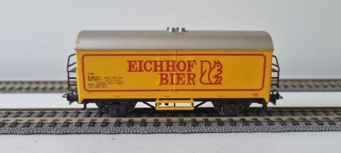 Märklin 4420 Goederenwagon "Eichhof Bier", Hobby en Vrije tijd, Modeltreinen | H0, Gebruikt, Wagon, Wisselstroom, Märklin, Ophalen of Verzenden