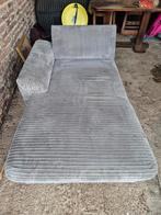 Lounge bank-ligbank-chaise lounge-taupe●GELDIG T/M 28 FEB, Tuin en Terras, Ligbedden, Ophalen, Wicker