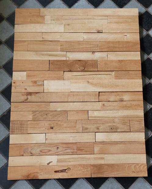 Houten wandbord 136 x 99 cm, Huis en Inrichting, Woonaccessoires | Wanddecoraties, Gebruikt, Ophalen