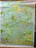 Schoolkaart Oost-Nederland., Ophalen of Verzenden, Aardrijkskunde