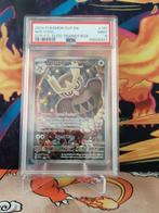 PSA 9 Noctowl SVP141 - Stellar Crown Pokemon Center Promo, Ophalen of Verzenden, Nieuw, Losse kaart, Foil