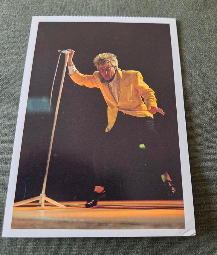 Rod Stewart, Verzamelen, Ansichtkaarten | Themakaarten, Ongelopen, 1980 tot heden, Sterren en Beroemdheden, Verzenden