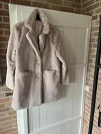 Fluffy Jas - Heerlijk Warm!, Kleding | Dames, Jassen | Winter, Ophalen of Verzenden, Zo goed als nieuw, Maat 42/44 (L), Beige