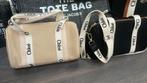 Chloe tasjes rond model creme en zwart, Ophalen of Verzenden, Nieuw, Zwart, Overige merken