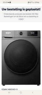 Wasmachine EDY 9 kg , nieuw in doos, stoom functie, Witgoed en Apparatuur, Wasmachines, 8 tot 10 kg, Ophalen of Verzenden, Nieuw