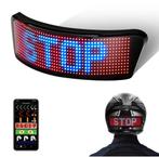 Slimme LED-display voor helm – programmeerbaar, Ophalen of Verzenden, Zo goed als nieuw