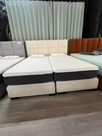Nieuwste Boxspring met Emma  matras 180x200 Z19, Tweepersoons, Ophalen of Verzenden, Zo goed als nieuw, 180 cm