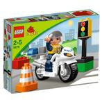 Lego Duplo politie motor 5679, Ophalen, Zo goed als nieuw, Duplo
