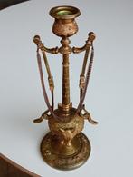 Russische vossen kandelaar (messing/brons), Ophalen, Koper of Brons