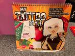 My tattoo style schetsboek met sjablonen Nieuw, Ophalen of Verzenden, Nieuw, Papier, Schets- of Tekenboek