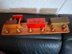 Kinderkapstok trein, hout, Ophalen
