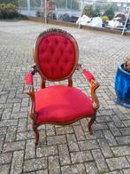 Antieke medaillon fauteuile opnieuw gestoffeerd, Antiek en Kunst, Antiek | Meubels | Stoelen en Banken, Ophalen