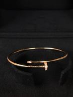 Cartier Juste Un Clou Small Pink Rose MT17, Sieraden, Tassen en Uiterlijk, Armbanden, Ophalen, Zo goed als nieuw, Roze, Met edelsteen