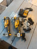 2X dewalt multitools met lader en accessoires(Zonders accus), Ophalen of Verzenden, Zo goed als nieuw