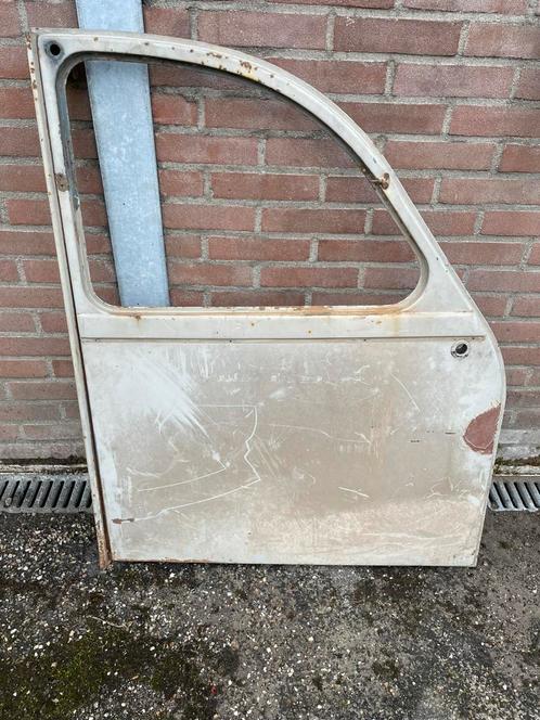 Spatbord links + deur rechts 2CV AZ, Auto-onderdelen, Carrosserie en Plaatwerk, Spatbord, Links, Gebruikt, Ophalen