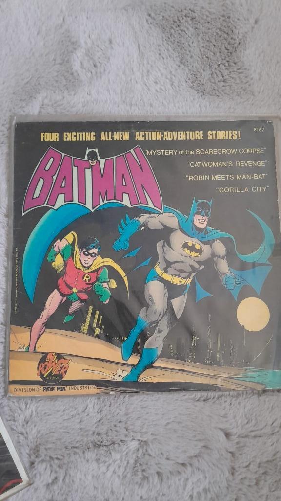 lp batman vinyl 1976, Ophalen of Verzenden, Zo goed als nieuw, Film, Overige typen