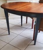 Landelijke teak sobere eet tafel eettafel 150cm, Huis en Inrichting, Tafels | Eettafels, 50 tot 100 cm, Landelijk sober, 100 tot 150 cm