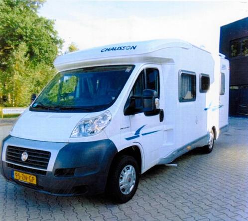 FIAT Chausson Flash 08 Camper (2008) met zonnepanelen, Caravans en Kamperen, Campers, Particulier, tot en met 4, Integraal, Fiat
