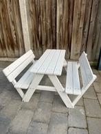 Kinder picknicktafel, Gebruikt, Rechthoekig, Hout, Ophalen