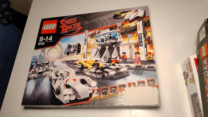 Lego 8161 rare speed racer auto racebaan retired set, Kinderen en Baby's, Speelgoed | Duplo en Lego, Zo goed als nieuw, Ophalen of Verzenden