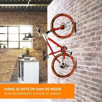 Fiets Ophangsysteem - Ophangbeugel tot 25 kg - zwart beschikbaar voor biedingen