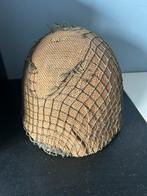 Vintage WW2 Amerikaanse helm, One size fits all, Ophalen of Verzenden, Zo goed als nieuw