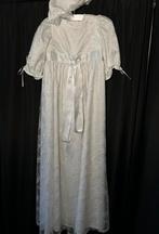 Antieke franse doopjurk, wit, 95 cm met mutsje, Ophalen of Verzenden