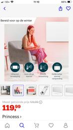 Princess Infrarood Paneelverwarming 700W, Ophalen, 30 tot 80 cm, 500 tot 800 watt, Radiator