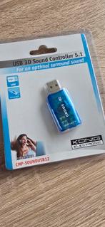 König USB 3D Sound Controller 5.1, Ophalen of Verzenden, Nieuw, Extern, König