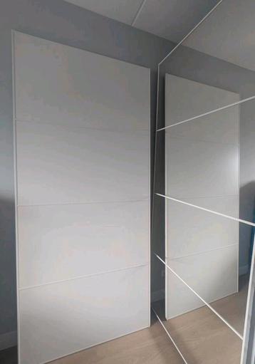 ALLEEN SCHUIFDEUREN - PAX Spiegel/wit (AULI/MEHAMN) 200X236