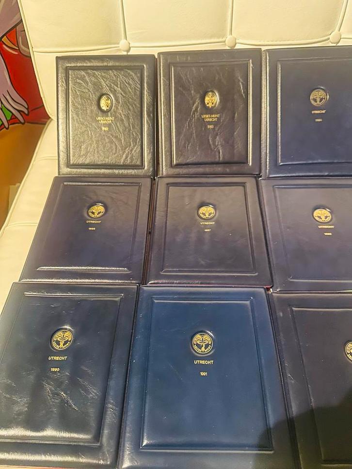 Nederland Gulden Prooflike 1984-1995 Compleet, Postzegels en Munten, Munten en Bankbiljetten | Verzamelingen, Munten, Nederland