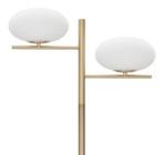 Mauro Ferretti Oval 2-lights vloerlamp Glamy, Ophalen of Verzenden, Zo goed als nieuw, 150 tot 200 cm