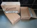 Lege houten Sigarendoosjes | sigarenkistjes (Garant) form.50, Ophalen of Verzenden, Zo goed als nieuw, Materiaal