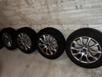Velgen 5x 108 met winterbanden 215/60 R16, Ophalen, 215 mm, Velg(en), 16 inch