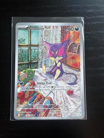 Purrloin 136 / 086 white flare pokemon beschikbaar voor biedingen