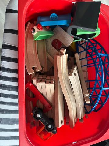 Houten Treinbaan - Flinke Bak!