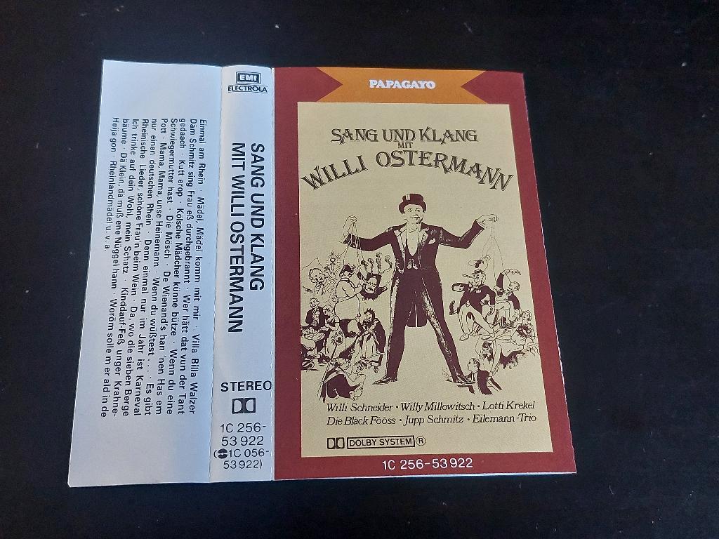 SANG UND KLANG MIT WILLI OSTERMANN (MC), Cd's en Dvd's, Cassettebandjes, Zo goed als nieuw, Origineel, Verzamelalbums, 1 bandje