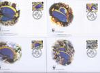 Vissen wwf wnf Assencion Island bedreigde diersoorten 2007 f, Postzegels en Munten, Ophalen of Verzenden, Postfris, Dier of Natuur