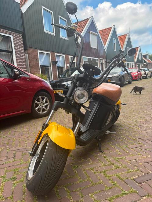 Scoters Elektrische Fatbike Scooter –model 2024 60 klmstand, Fietsen en Brommers, Elektrische fietsen, Zo goed als nieuw, 50 km per accu of meer