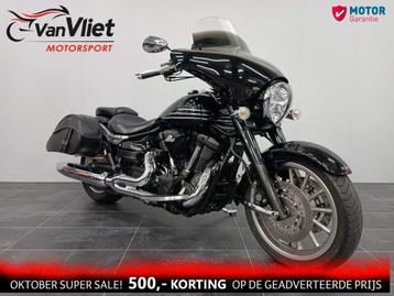 Topstaat.! Yamaha XV 1900 Midnight star Zwart Batwing  beschikbaar voor biedingen