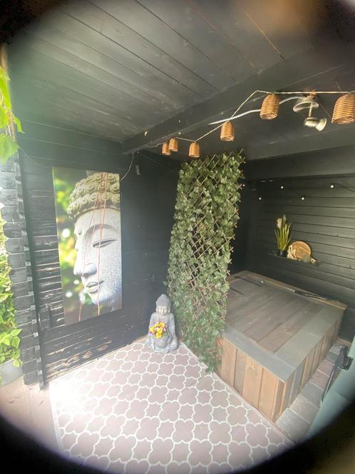 Hottub met installatie en bankje, Tuin en Terras, Bubbelbaden en Hottubs, Ophalen