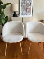 Set van 4 eetkamerstoelen, Huis en Inrichting, Stoelen, Ophalen, Gebruikt, Wit, Vier