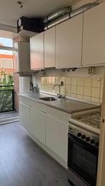 Keukenblok Wit met RVS Blad, Huis en Inrichting, Keuken | Keukenelementen, Ophalen, Gebruikt, Wit, 150 tot 200 cm