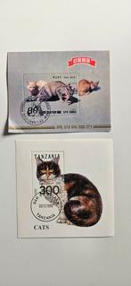 Postzegels katten, Verzenden, Dier of Natuur