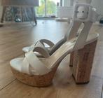 Nero Giardini - Witte plateau hakken maat 35, Kleding | Dames, Schoenen, Ophalen of Verzenden, Nieuw, Wit, Sandalen of Muiltjes