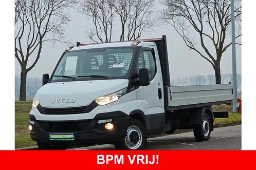 Iveco Daily 35S14 Open Laadbak, Lang, Trekhaak, Airco, Cruis, Auto's, Bestelauto's, Bedrijf, Te koop, ABS, Airconditioning, Alarm