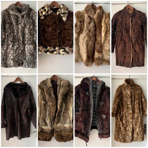 Set van 8 bonrjassen / bodywarmers / voering XS - XL, Kleding | Dames, Jassen | Winter, Gedragen, Maat 46/48 (XL) of groter, Ophalen of Verzenden