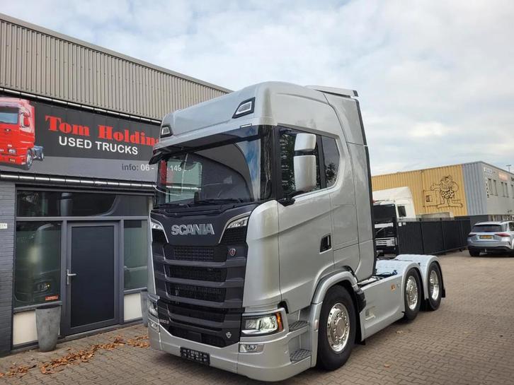 Scania 660S V8 NGS ^6X2/4 twinsteer full air retarder pto le, Auto's, Vrachtwagens, Particulier, Te koop, ABS, Achteruitrijcamera